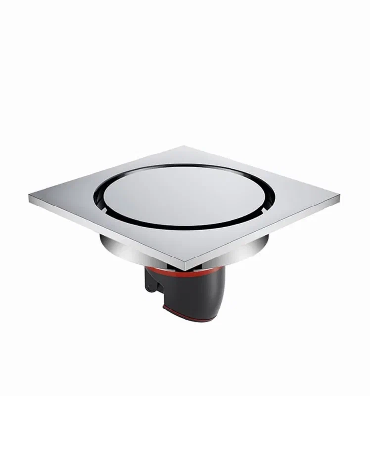 Душевой трап Orange TR01-003cr 100х100 хром Душевой трап Orange TR01-003cr 100х100 хром