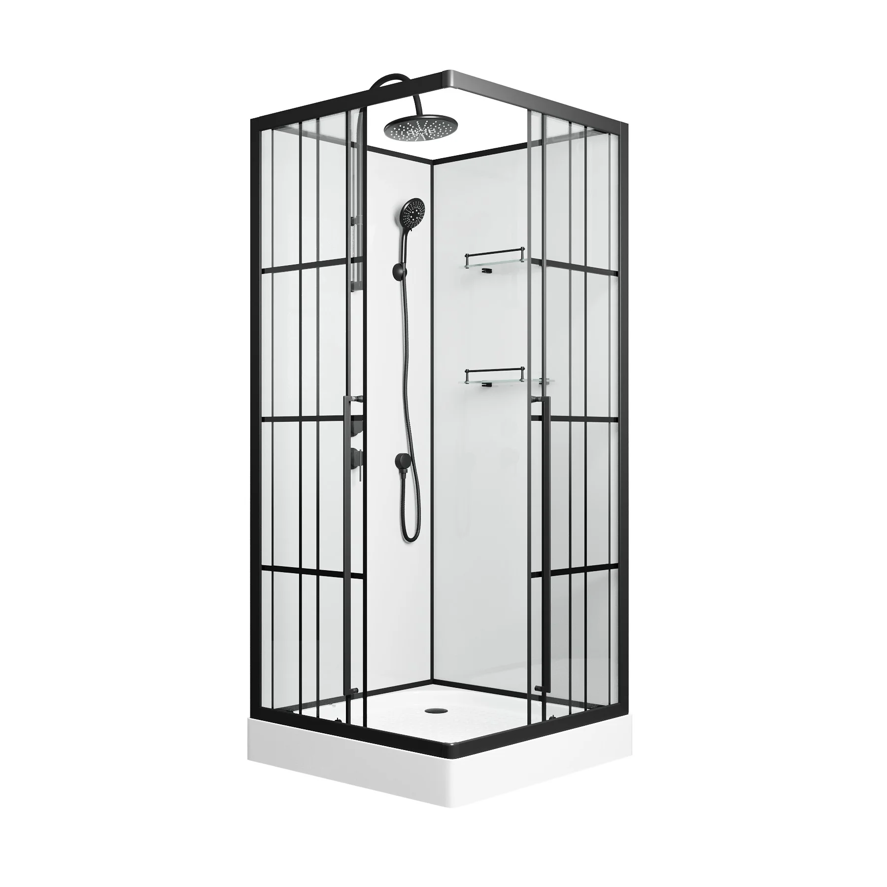 Душевая кабина Niagara Standart ST100/15QL/KL/BKT (1000х1000х2250) Душевая кабина Niagara Standart ST100/15QL/KL/BKT (1000х1000х2250)