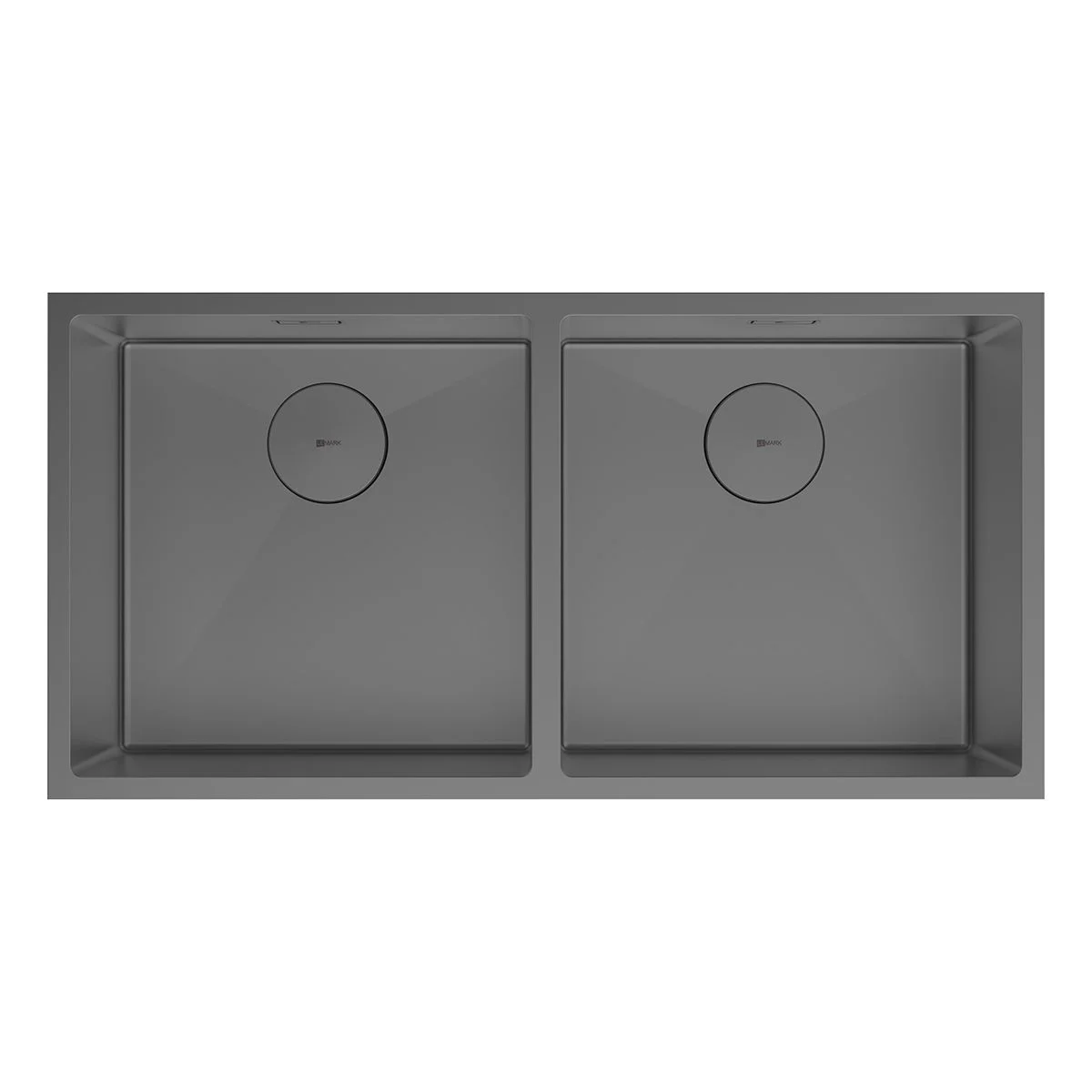 Кухонная мойка Lemark PRORAN 900 с двумя чашами из нержавеющей стали, графит 9936139 Кухонная мойка Lemark PRORAN 900 с двумя чашами из нержавеющей стали, графит 9936139