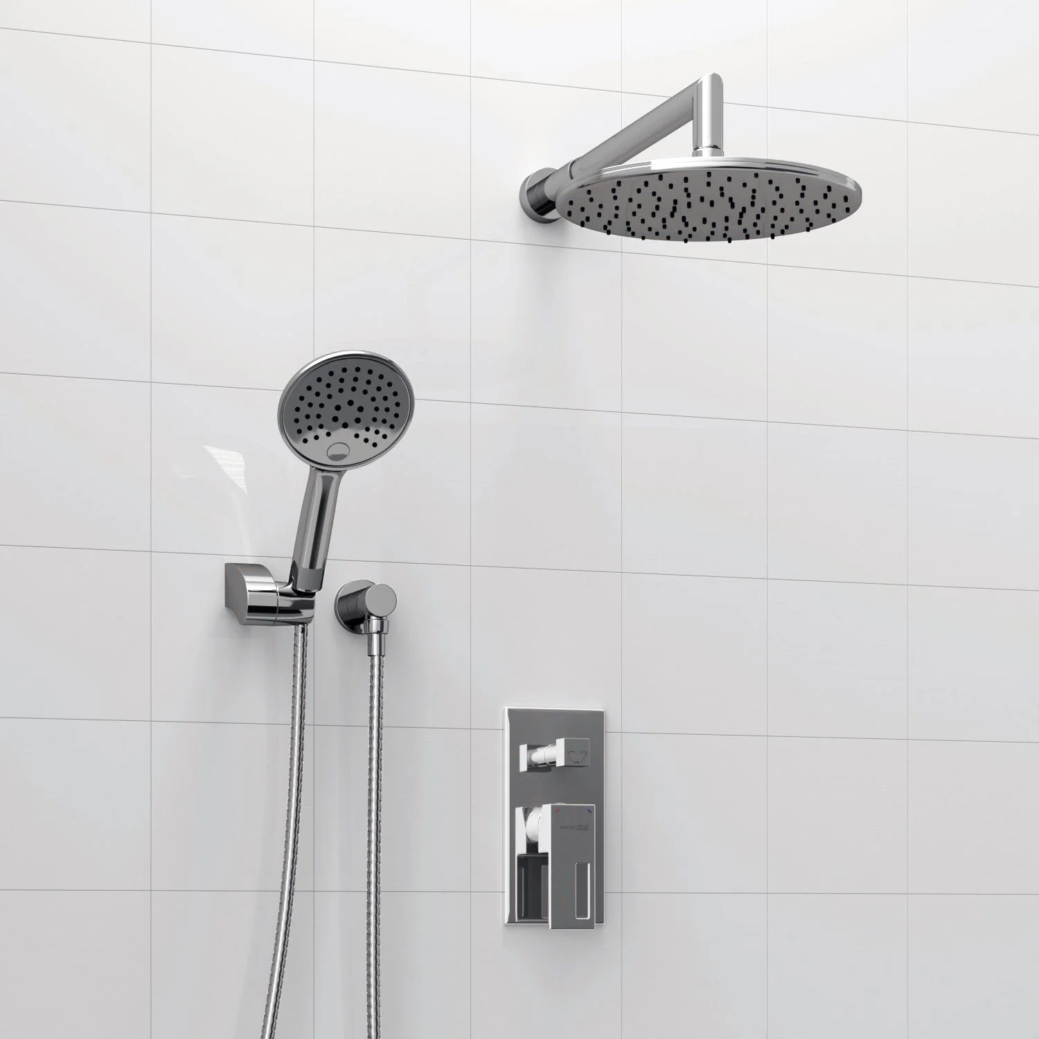 Душевая система WasserKRAFT A14130 встраиваемая хром