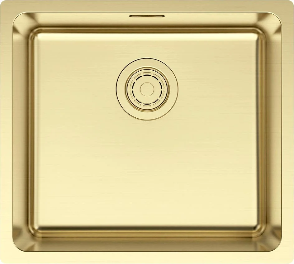 Кухонная мойка Paulmark YUNI 49 UN YU49-LG, светлое золото, 490х440мм Кухонная мойка Paulmark YUNI 49 UN YU49-LG, светлое золото, 490х440мм