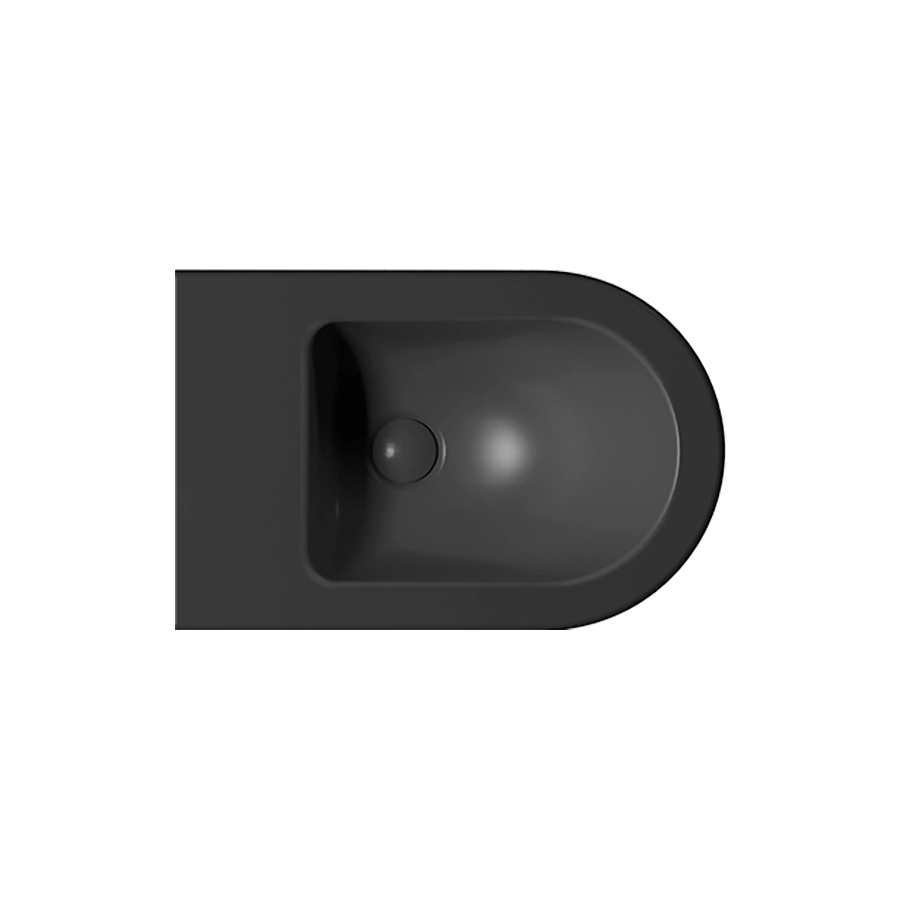 Биде подвесное GSI PURA черный матовый (8865126) Биде подвесное GSI PURA черный матовый (8865126)
