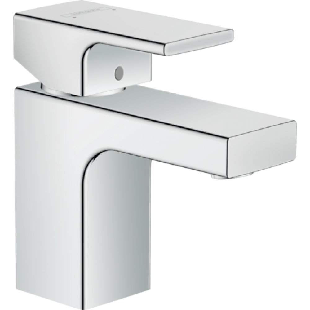 Детальная картинка товара «смеситель для раковины hansgrohe vernis shape 70, без сливного набора 71567000, хром»