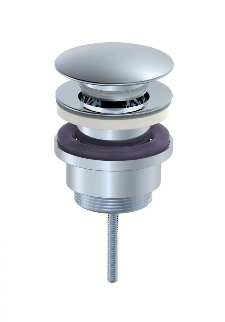 Донный клапан Wonzon & Woghand хром (WW-88SS07-CR) Донный клапан Wonzon & Woghand хром (WW-88SS07-CR)