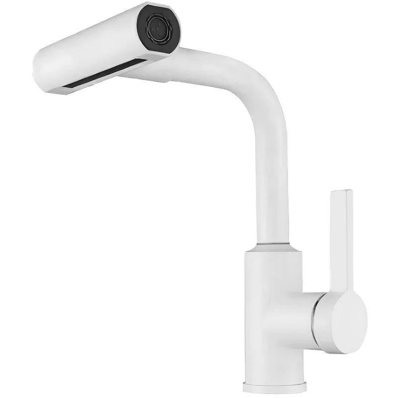 Смеситель для кухни BOCH MANN SOPHIA W BM10431 из нержавеющей стали белый Смеситель для кухни BOCH MANN SOPHIA W BM10431 из нержавеющей стали белый