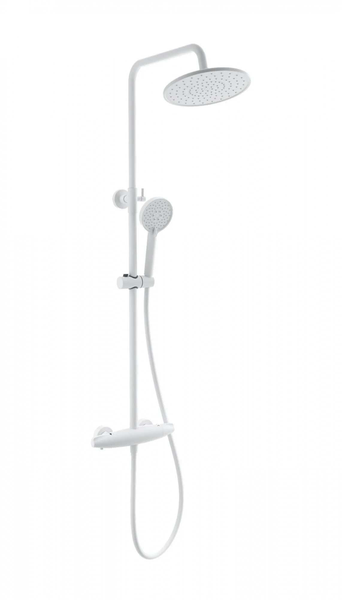 Душевая система Wonzon & Woghand с термостатом, белый матовый (WW-B3031-A-MW) Душевая система Wonzon & Woghand с термостатом, белый матовый (WW-B3031-A-MW)