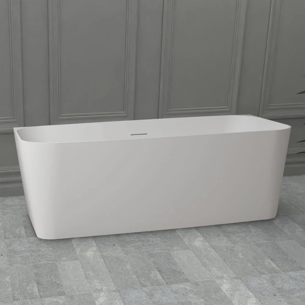 Ванна из искусственного камня ABBER AS9617 170x75 универсальная, белая матовая, искусственный камень Ванна из искусственного камня ABBER AS9617 170x75 универсальная, белая матовая, искусственный камень