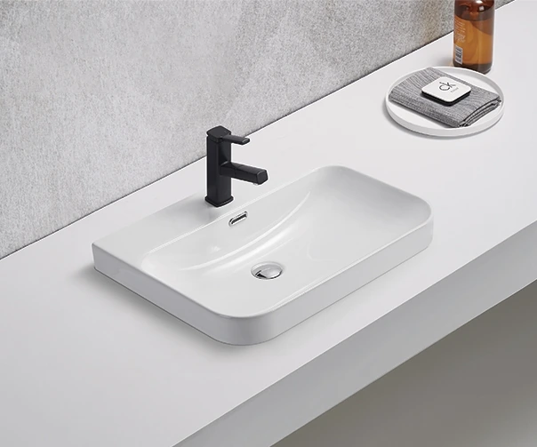 Раковина Gid 9560s 71168 встраиваемая сверху белая 61x46.5x16 Раковина Gid 9560s 71168 встраиваемая сверху белая 61x46.5x16