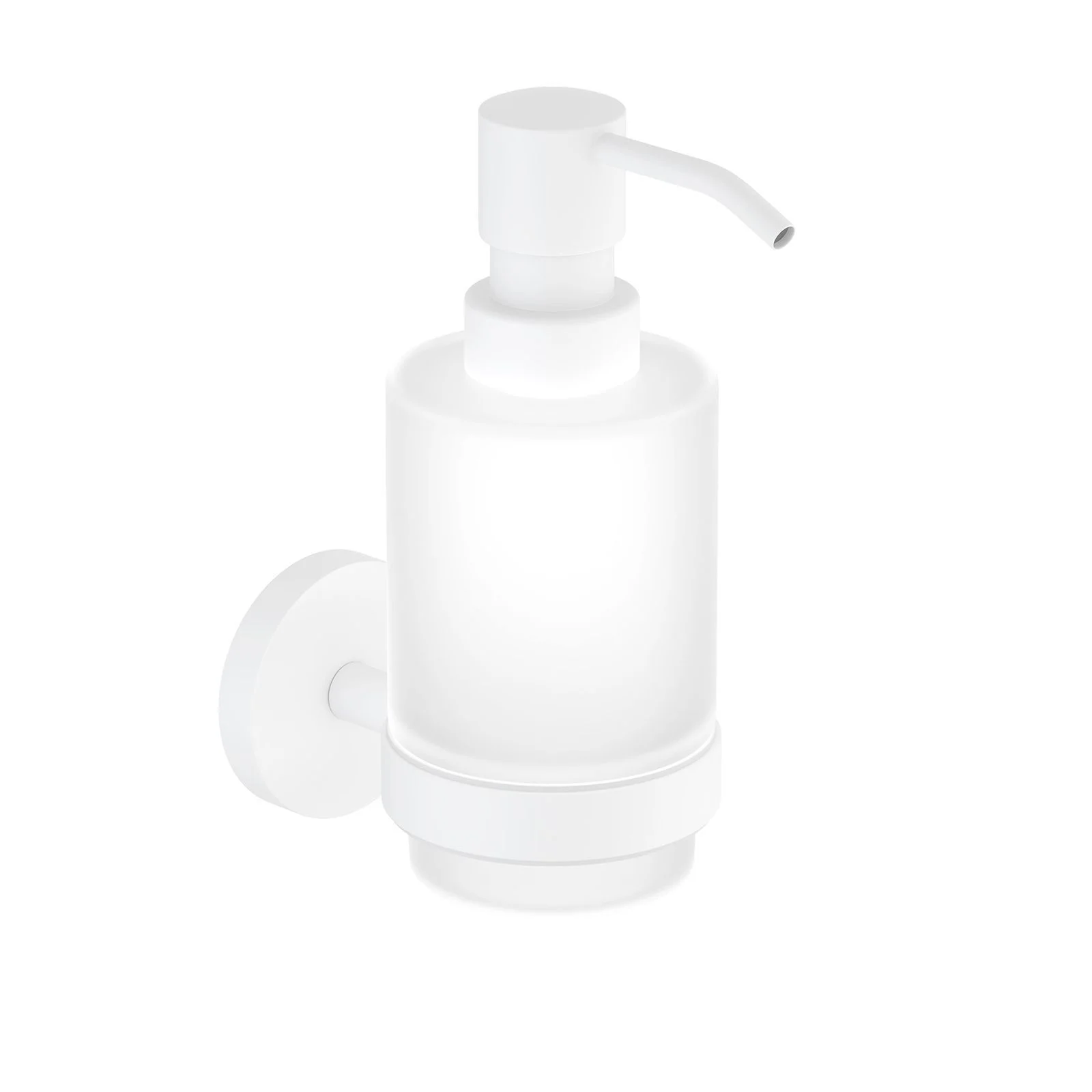 Дозатор жидкого мыла Timo Saona 13039/16 белый матовый Дозатор жидкого мыла Timo Saona 13039/16 белый матовый