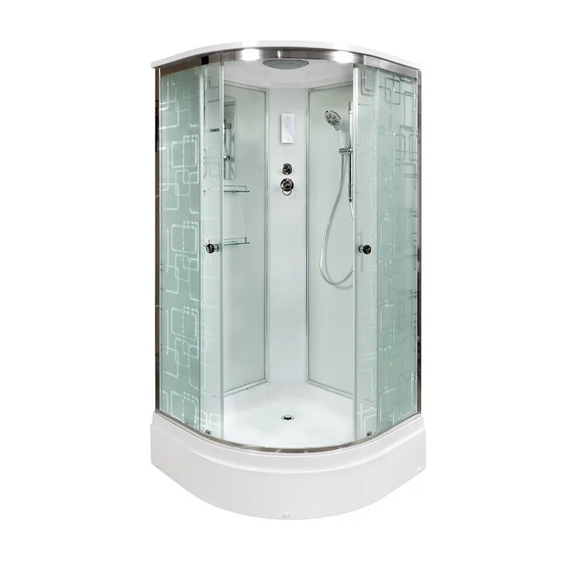 Душевая кабина Dto EM2790 (EM2790EL) 90x90 см с электрикой Душевая кабина Dto EM2790 (EM2790EL) 90x90 см с электрикой