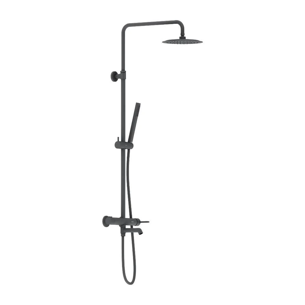 Душевая система Damixa Scandinavian Pure 936740300 черный Душевая система Damixa Scandinavian Pure 936740300 черный