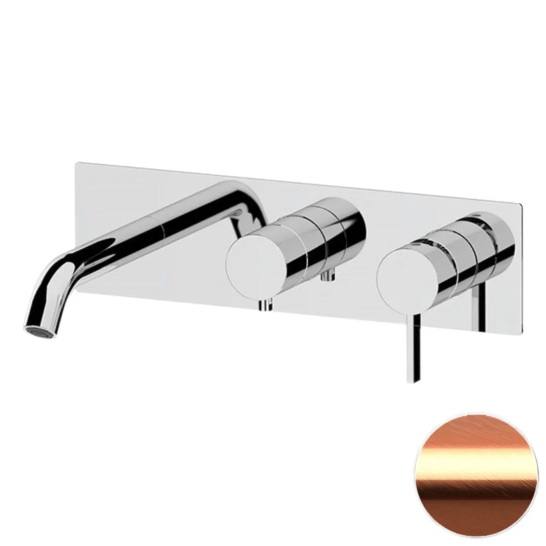 Смеситель для ванны Remer Metrica MC54D2RP, медь брашированная Смеситель для ванны Remer Metrica MC54D2RP, медь брашированная