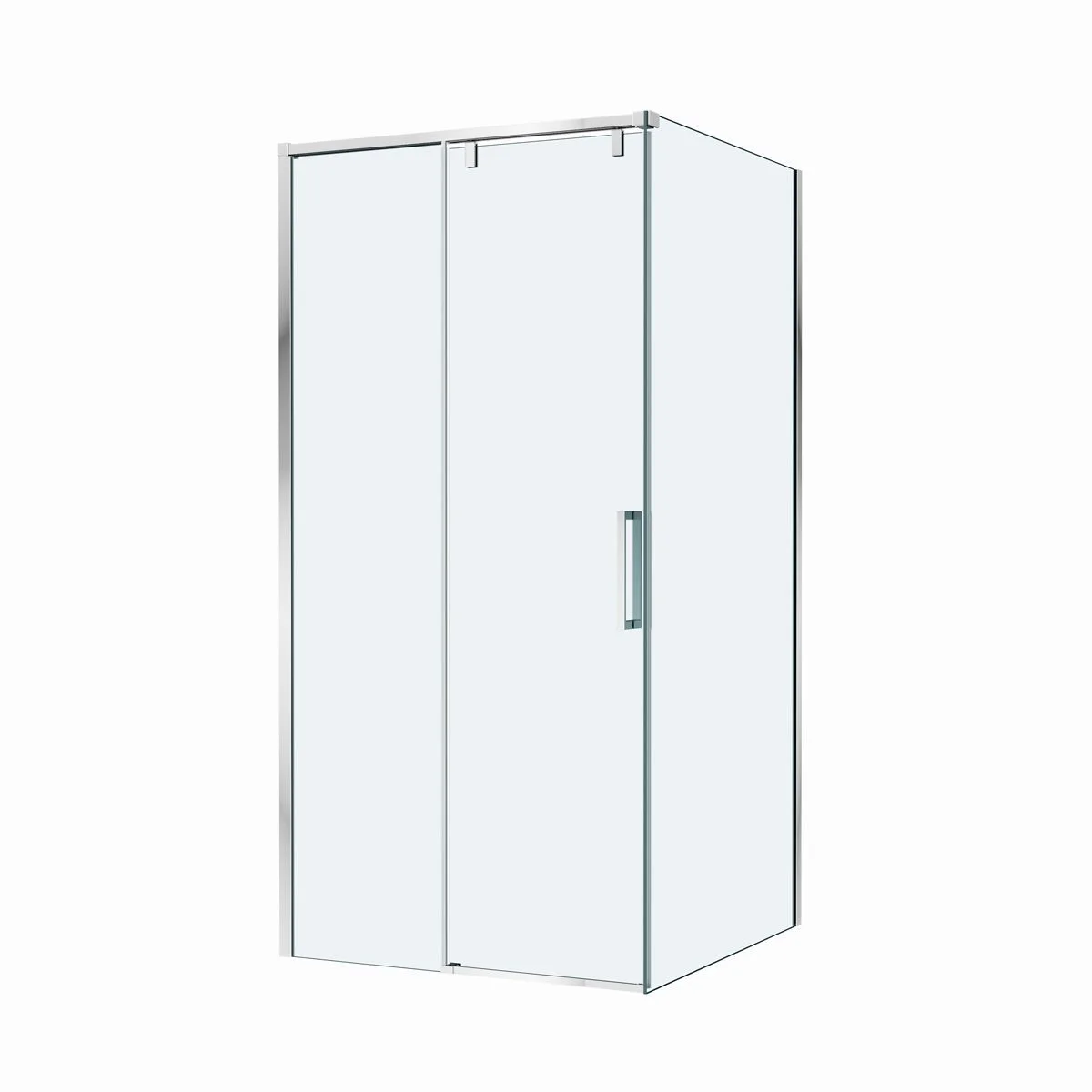 Душевой уголок BelBagno SOFT_CLOSE-1-A-1-100-C-Cr 100x100 см, профиль хром, стекло прозрачное Душевой уголок BelBagno SOFT_CLOSE-1-A-1-100-C-Cr 100x100 см, профиль хром, стекло прозрачное