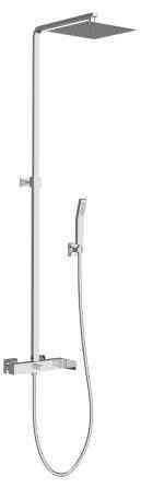 Душевая система BelBagno ARLIE ARL-DOCM-CRM хром Душевая система BelBagno ARLIE ARL-DOCM-CRM хром