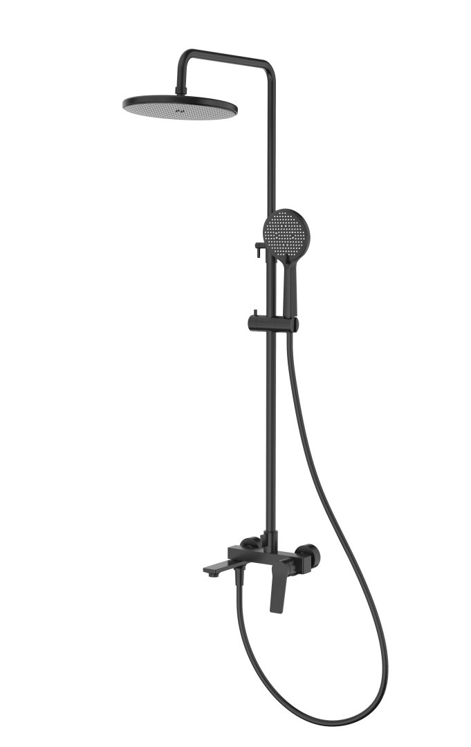 Душевая система Splenka S04.24.06, черный Душевая система Splenka S04.24.06, черный