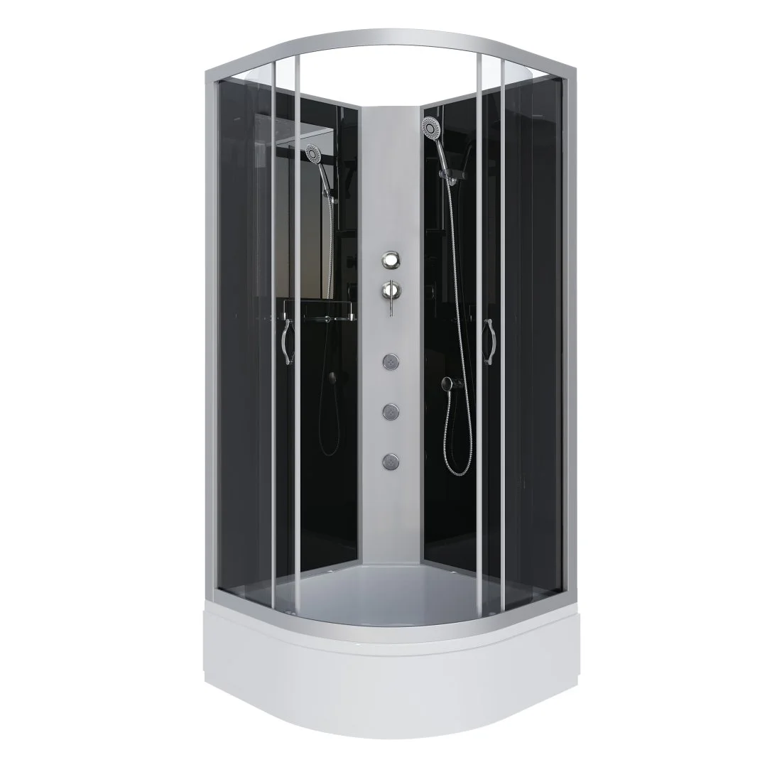 Душевая кабина Niagara Classic NG-3501-14BKG (900х900х2000) средний поддон (26см) стекло тонированное 35011434BKG Душевая кабина Niagara Classic NG-3501-14BKG (900х900х2000) средний поддон (26см) стекло тонированное 35011434BKG