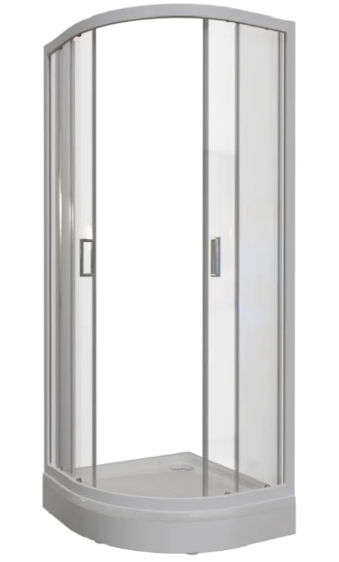 Душевой уголок Radomir Берген RD 90х90 1-03-1-0-0-3500 радиальный, стекло прозрачное, поддон с каркасом и сифоном хром, профиль белый Душевой уголок Radomir Берген RD 90х90 1-03-1-0-0-3500 радиальный, стекло прозрачное, поддон с каркасом и сифоном хром, профиль белый