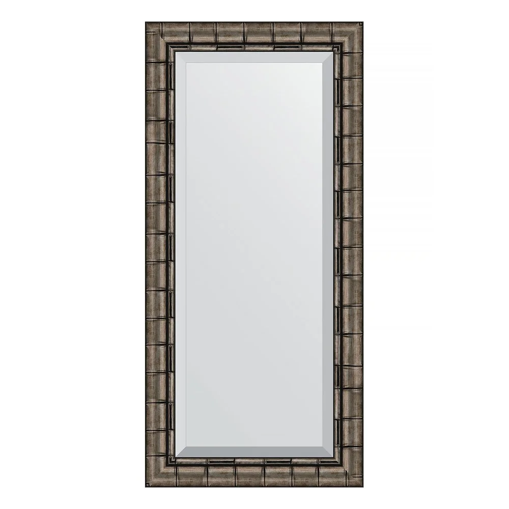 Зеркало Evoform EXCLUSIVE, BY 1146, 53 x 113 см с фацетом в багетной раме - старый бамбук Зеркало Evoform EXCLUSIVE, BY 1146, 53 x 113 см с фацетом в багетной раме - старый бамбук