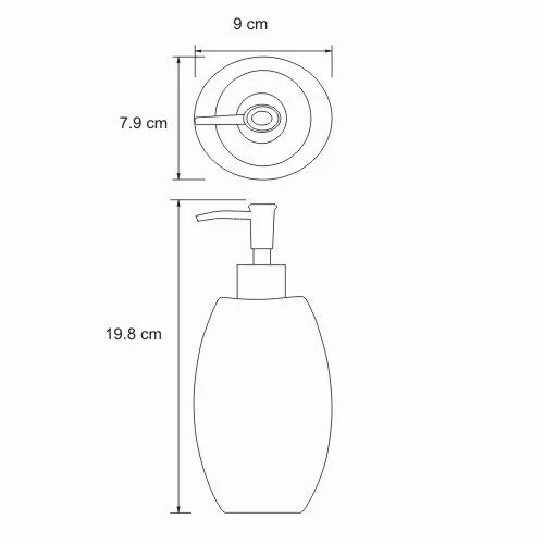 Дозатор жидкого мыла WasserKRAFT Werra K-8299 — Изображение 4