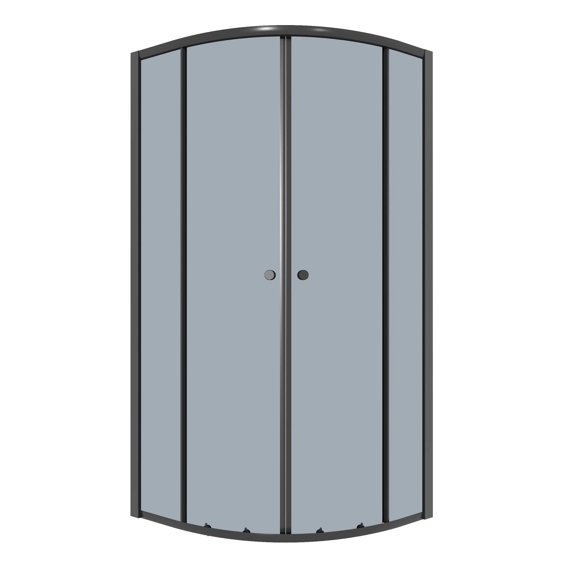 Душевой уголок Niagara Eco NG-1007-14T (90x90x190) четверть круга, раздвиж, профиль черный, стекло тонированное (4мм) Душевой уголок Niagara Eco NG-1007-14T (90x90x190) четверть круга, раздвиж, профиль черный, стекло тонированное (4мм)