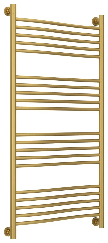 Полотенцесушитель водяной Сунержа Флюид+ 1200х600 032-0222-1260 Матовое золото