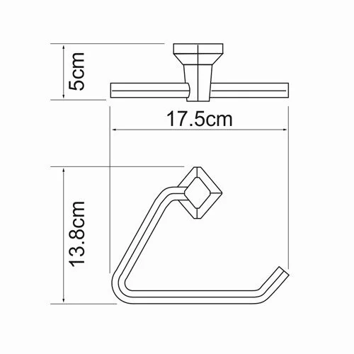 Полотенцедержатель WasserKRAFT Aller 1161 — Изображение 4
