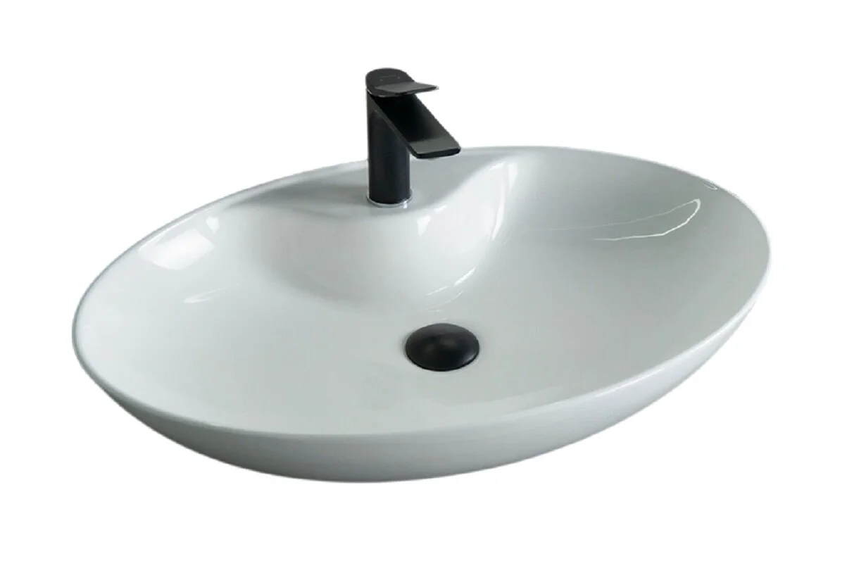 Раковина Gid N9438 51151 накладная белая 65x43x12 Раковина Gid N9438 51151 накладная белая 65x43x12