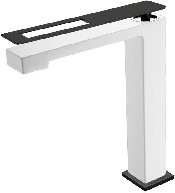 Смеситель для раковины Boheme WhiteBlack 142-WB Смеситель для раковины Boheme WhiteBlack 142-WB