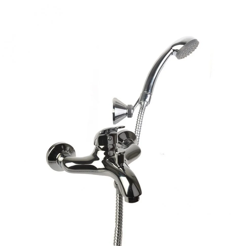 Смеситель для ванны Paini Smile 39CR105KM с аксессуаром Смеситель для ванны Paini Smile 39CR105KM с аксессуаром