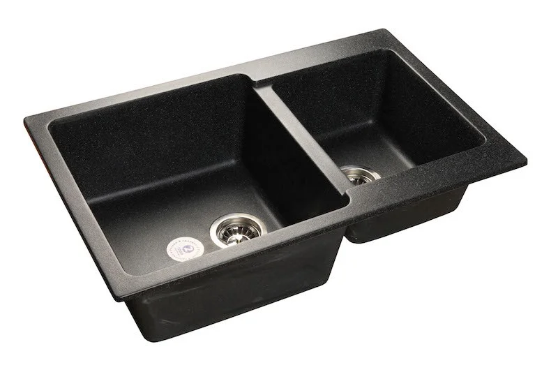 Кухонная мойка GranFest Practic P-780 K чер черный Кухонная мойка GranFest Practic P-780 K чер черный