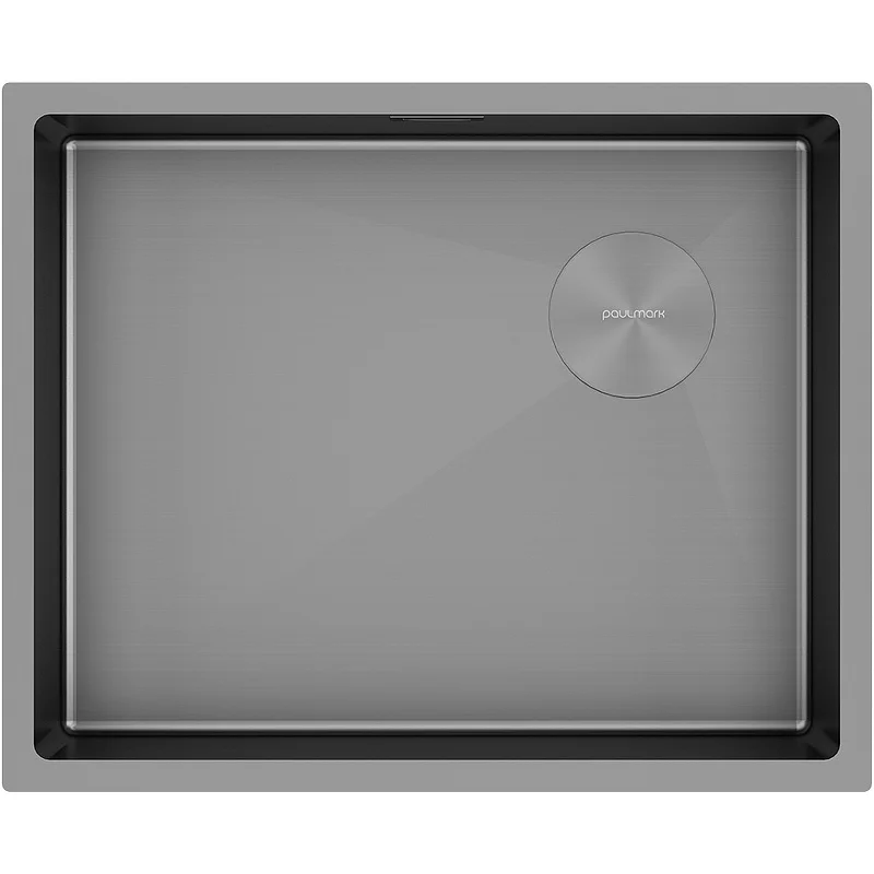 Кухонная мойка Paulmark NEXT-SKEW 54 UNI, PM885444-MG, матовый серый, 540х440мм 1,2мм Кухонная мойка Paulmark NEXT-SKEW 54 UNI, PM885444-MG, матовый серый, 540х440мм 1,2мм