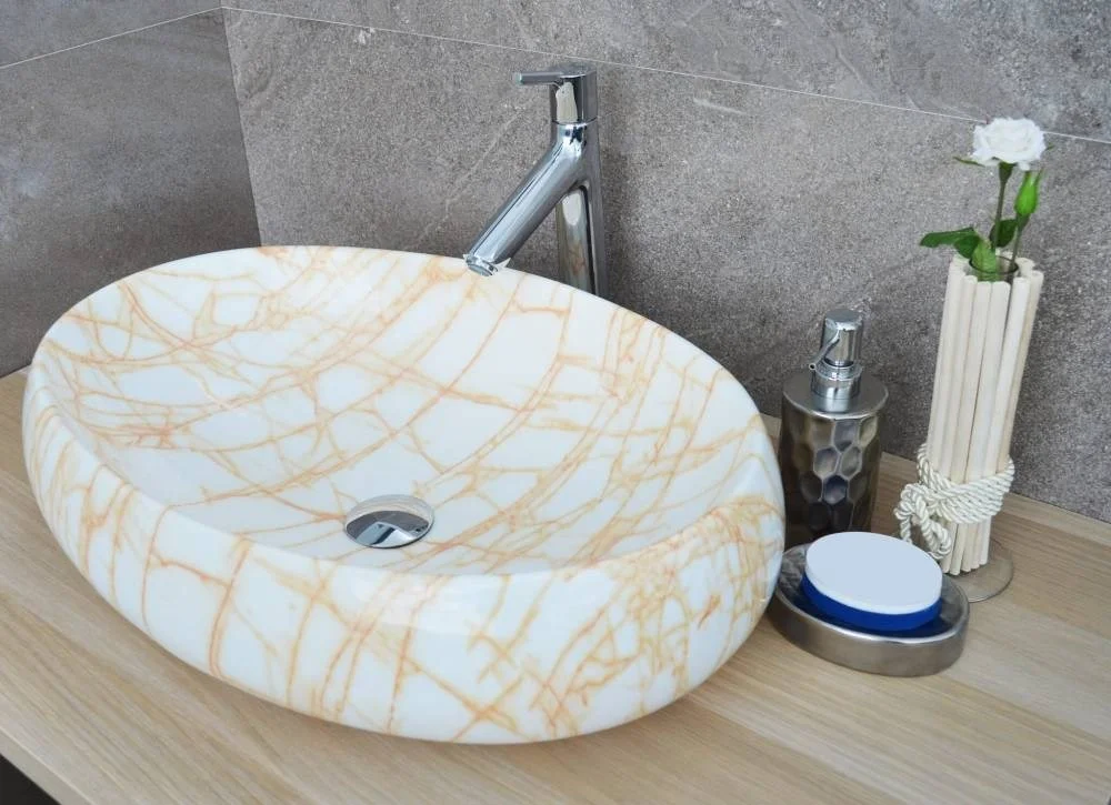 Раковина CeramaLux Серия MNC 167 накладная, под камень Раковина CeramaLux Серия MNC 167 накладная, под камень