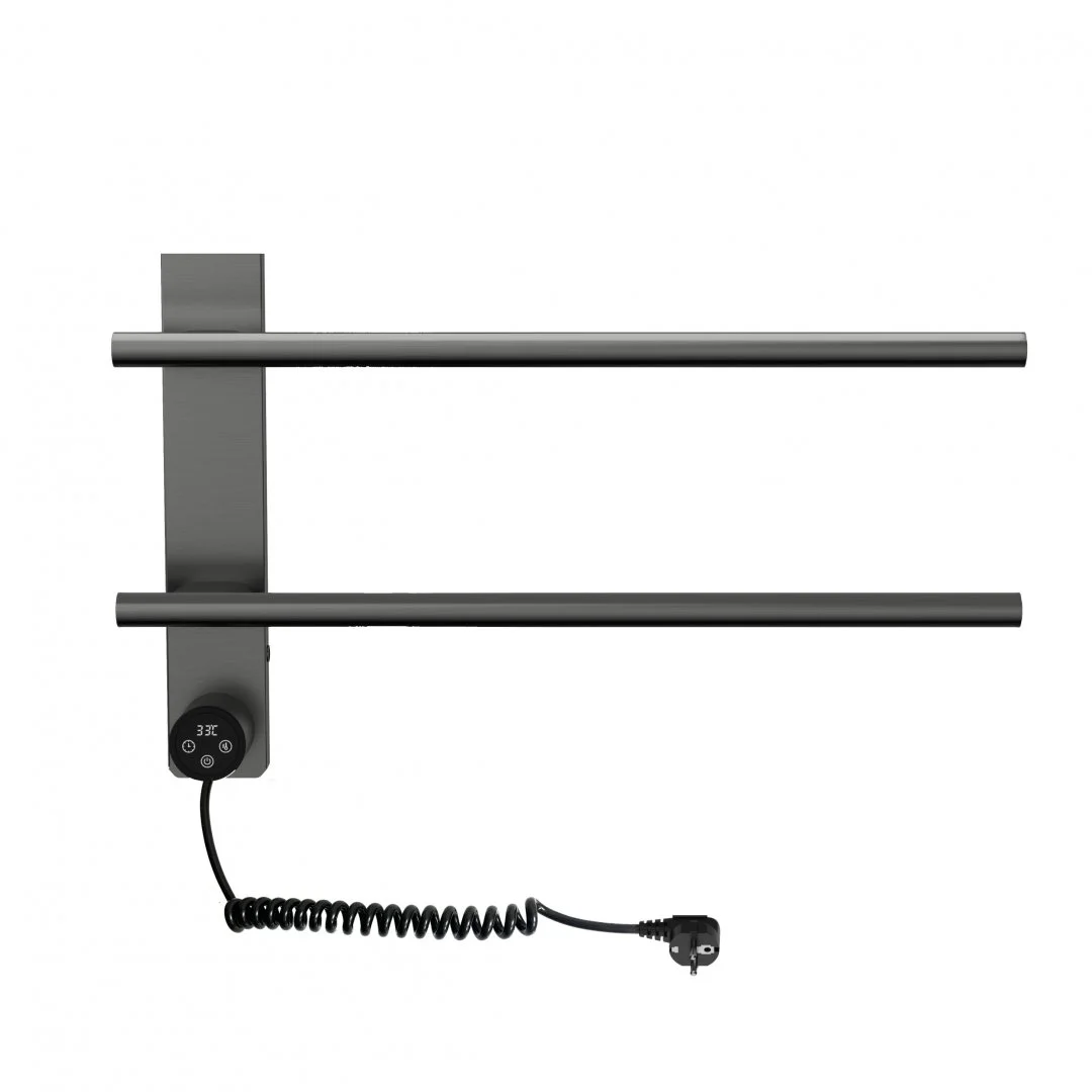 Полотенцесушитель электрический Wonzon & Woghand темный графит (WW-AL342-GM) Полотенцесушитель электрический Wonzon & Woghand темный графит (WW-AL342-GM)