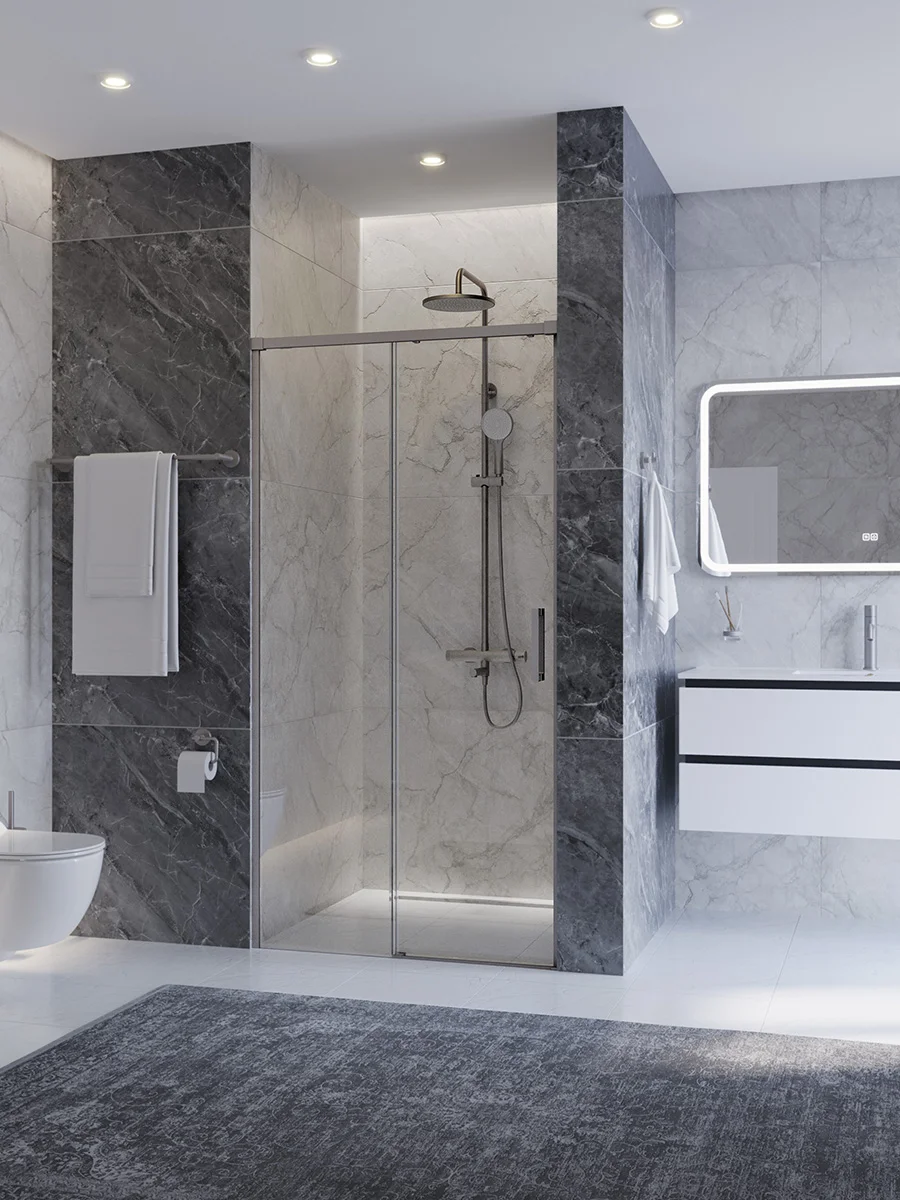 Душевой уголок CEZARES PLANE-P-1-100-C-IN Душевой уголок CEZARES PLANE-P-1-100-C-IN