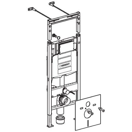 Инсталляция для унитаза GEBERIT Sigma Платтенбау 111.362.00.5 Инсталляция для унитаза GEBERIT Sigma Платтенбау 111.362.00.5