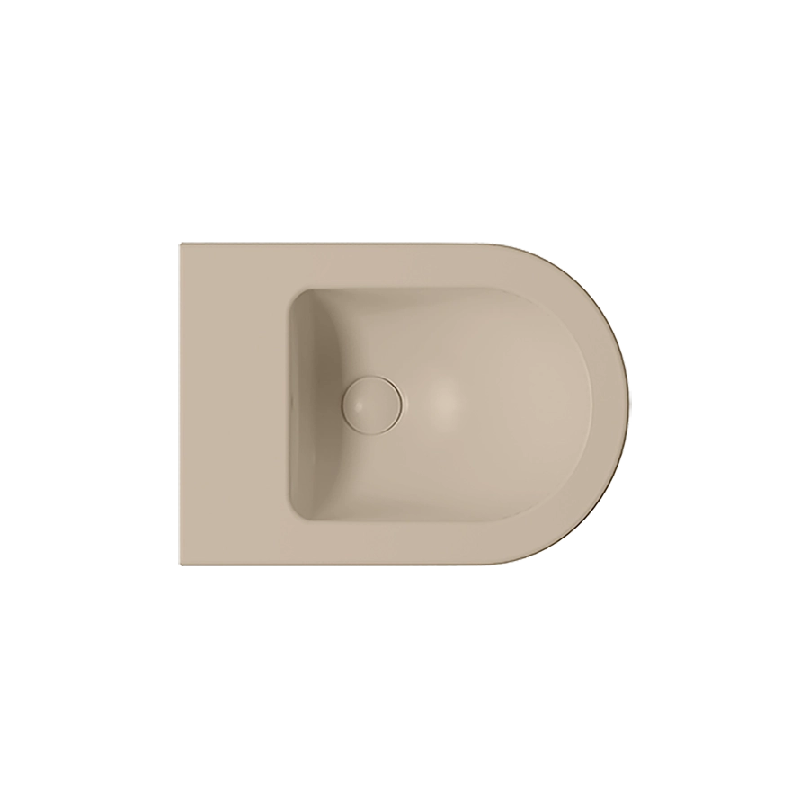 Биде подвесное GSI PURA бежевый матовый (8864108) Биде подвесное GSI PURA бежевый матовый (8864108)