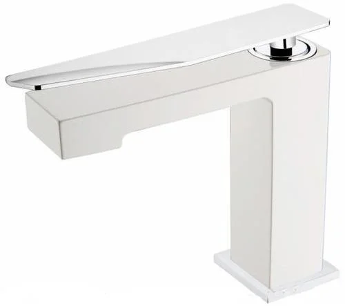 Смеситель для раковины Boheme Q 141-WCR.2 White Chrome.2 Смеситель для раковины Boheme Q 141-WCR.2 White Chrome.2