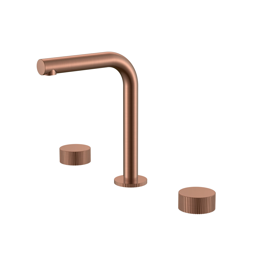 Смеситель для раковины Boheme Stick 152-CB.3 LINEA на 3 отверстия Copper Brushed Смеситель для раковины Boheme Stick 152-CB.3 LINEA на 3 отверстия Copper Brushed