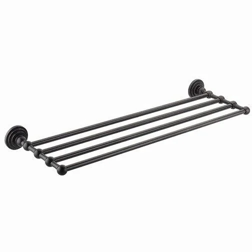 Полка WasserKRAFT Isar K-7311 для полотенец темная бронза Полка WasserKRAFT Isar K-7311 для полотенец темная бронза