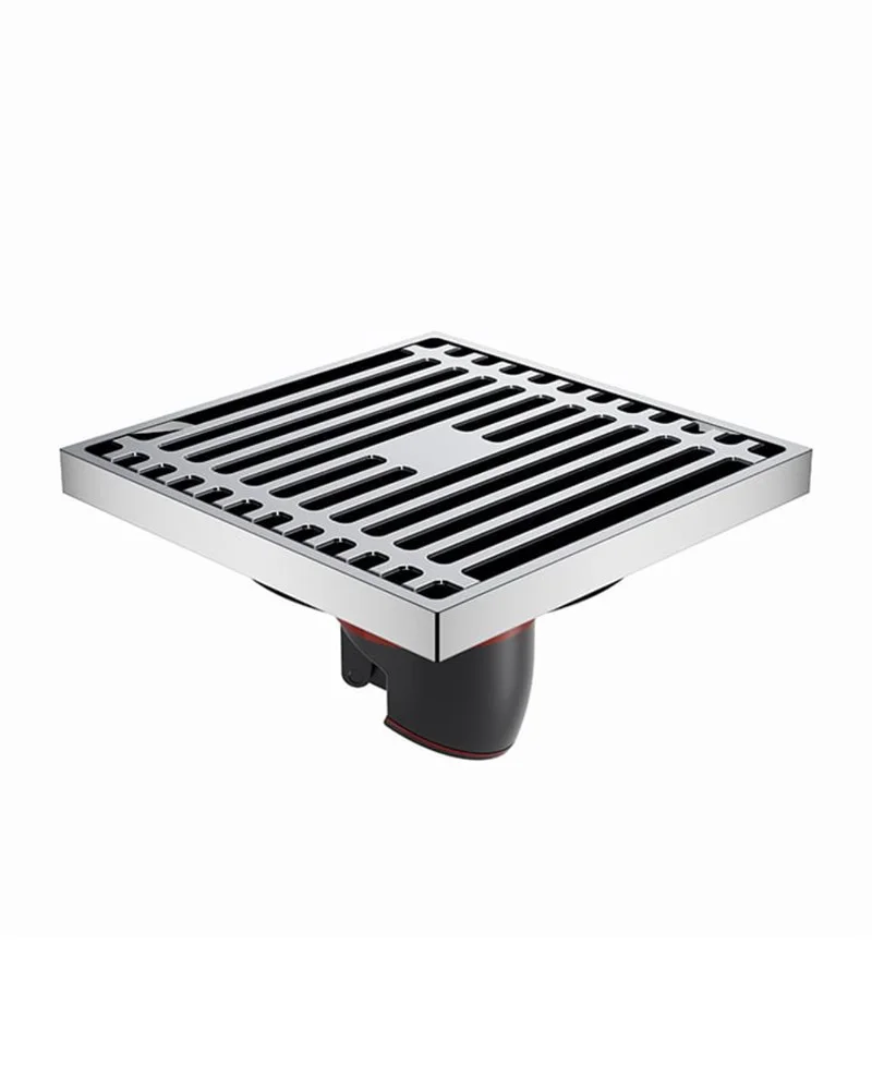 Душевой трап Orange TR01-005cr 100х100 хром Душевой трап Orange TR01-005cr 100х100 хром