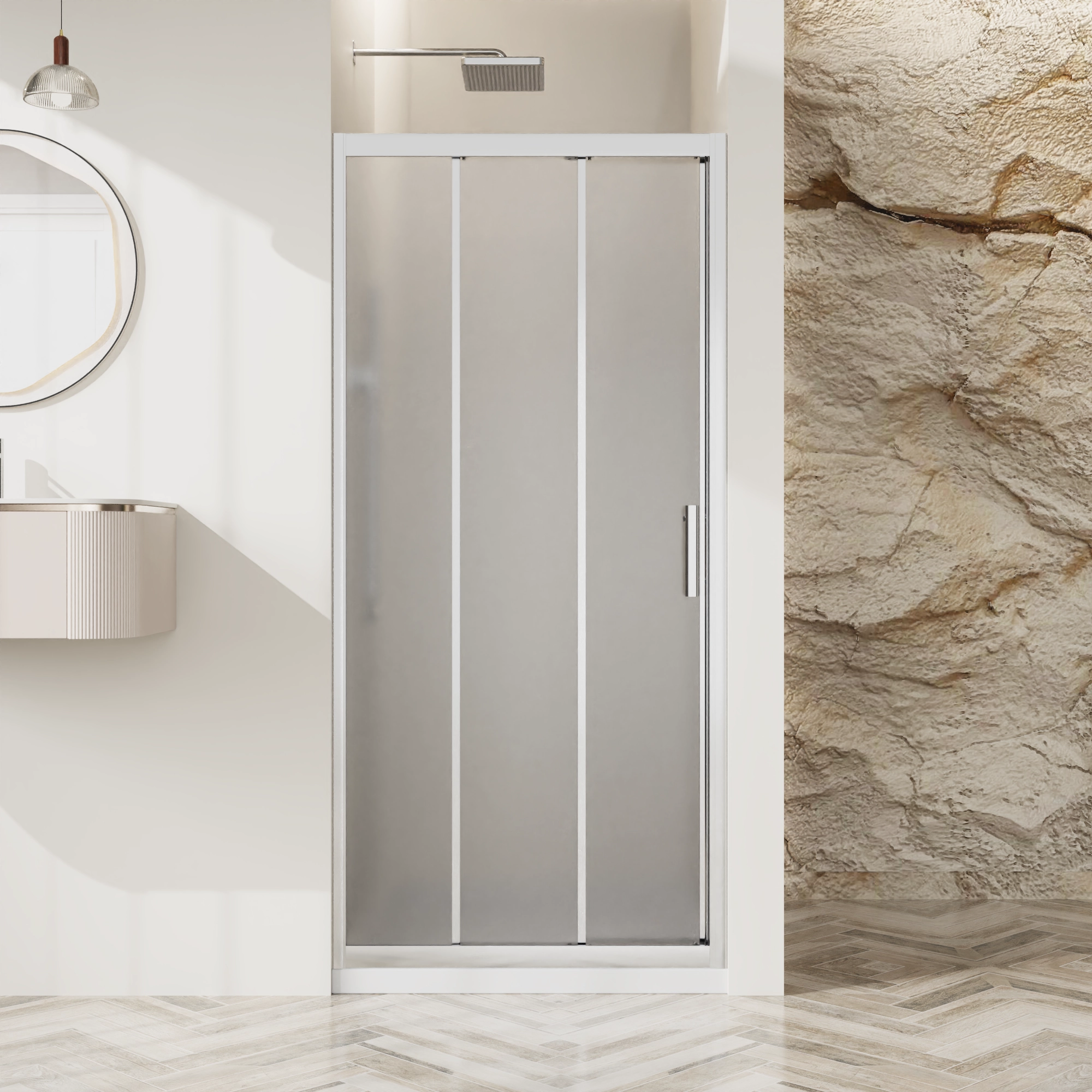 Душевая дверь BelBagno UNO-195-BF-3-120-P-Cr 120 см, профиль хром, стекло рифленое Душевая дверь BelBagno UNO-195-BF-3-120-P-Cr 120 см, профиль хром, стекло рифленое