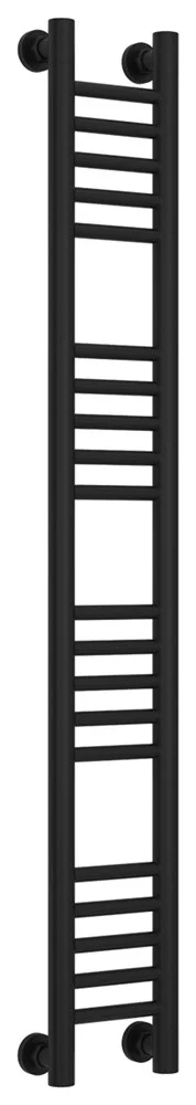 Полотенцесушитель водяной Сунержа Богема+ прямая 1200х150 31-0220-1215 Матовый черный