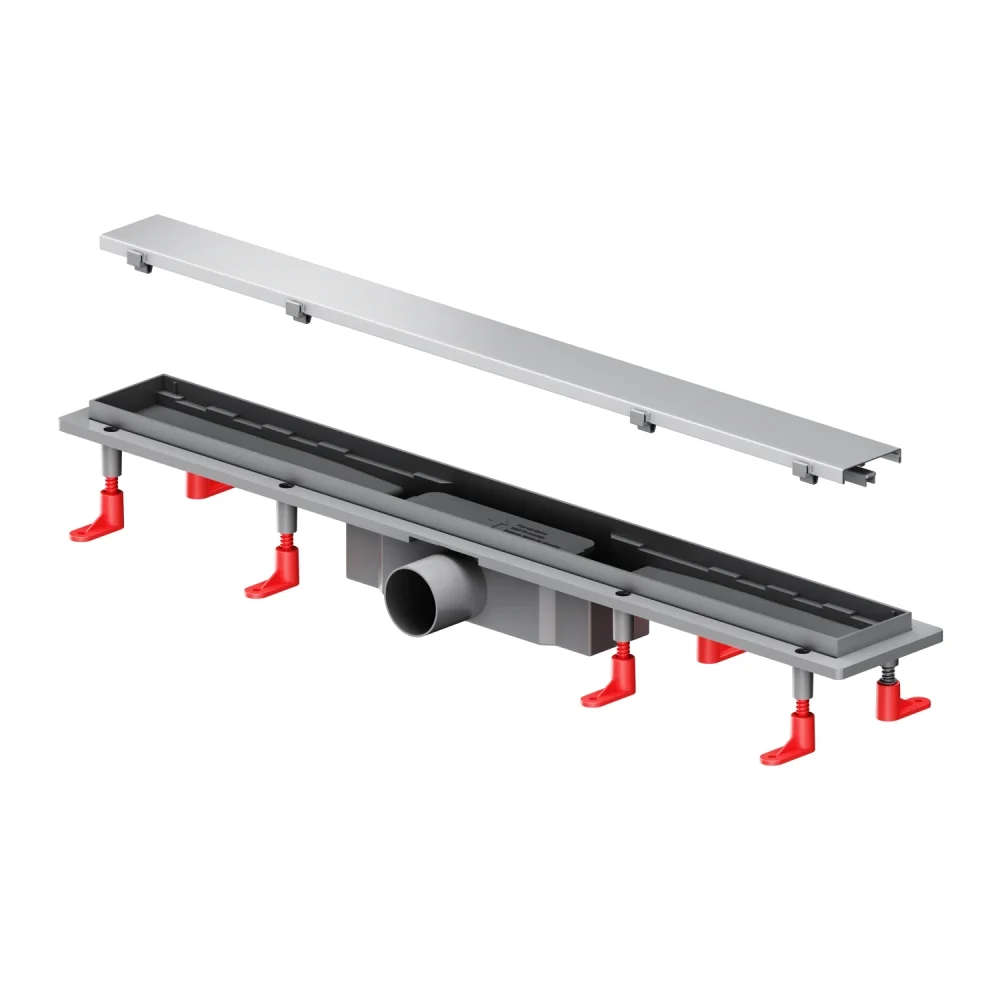 Душевой лоток AM.PM PrimeFlow W02SC-U11-070-04SB универсальный затвор Tile 70см сталь матовая — Изображение 1