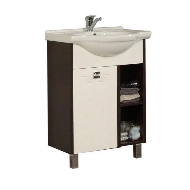 Тумба с раковиной Aquaton Крит 65 М (1A1487K0KT500) венге Тумба с раковиной Aquaton Крит 65 М (1A1487K0KT500) венге