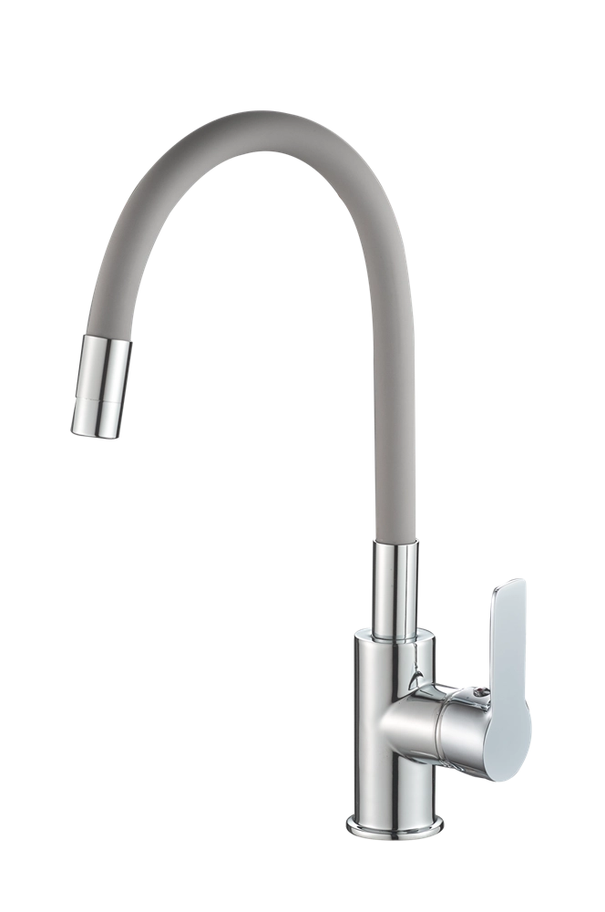 Смеситель для кухни RUSH Siple (SI7335-60Grey) с гибким изливом Смеситель для кухни RUSH Siple (SI7335-60Grey) с гибким изливом