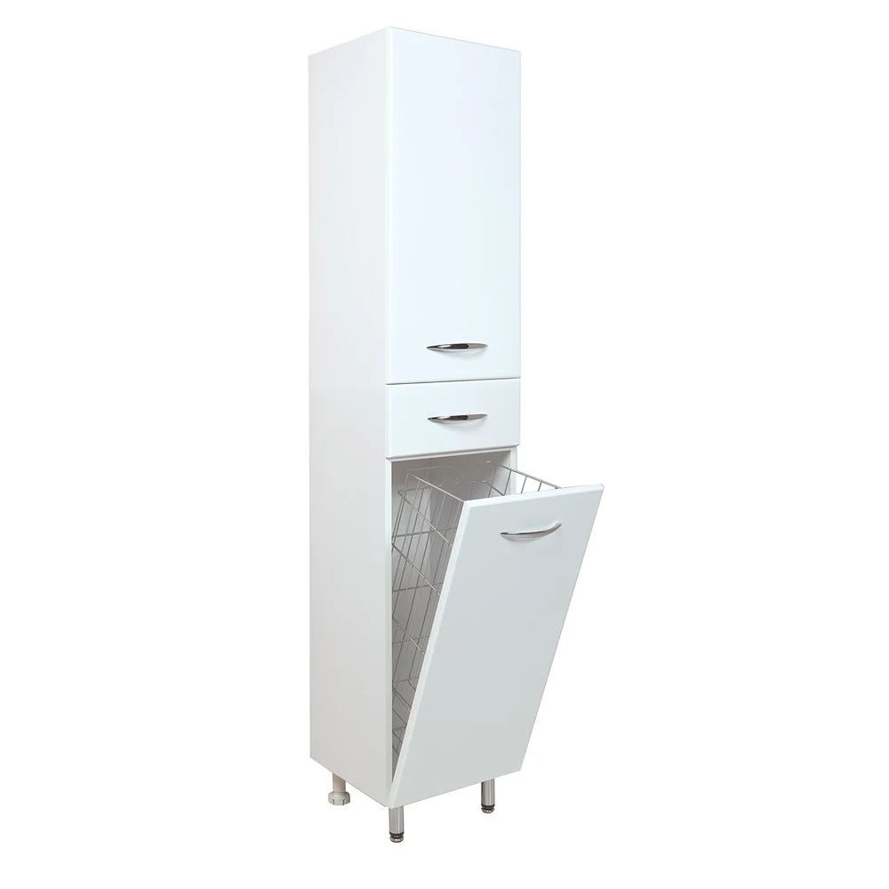 Шкаф-пенал Onika МОДЕРН 40.17 с корзиной правый 404010 Шкаф-пенал Onika МОДЕРН 40.17 с корзиной правый 404010