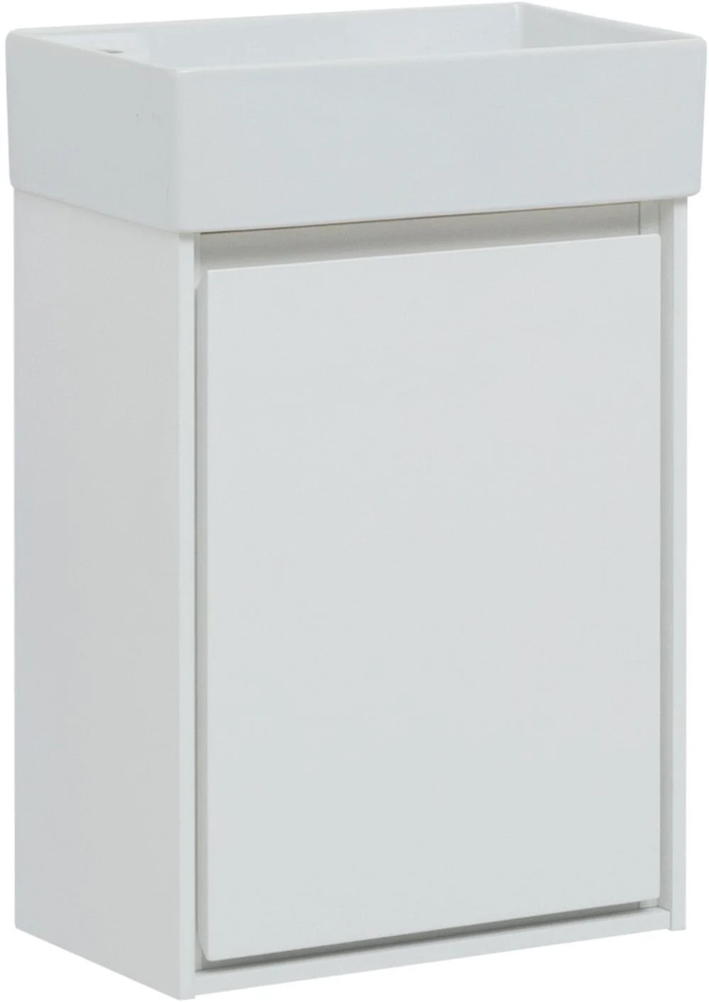 Тумба под раковину Aquanet Милан 45 белый глянец 00339962 подвесная Тумба под раковину Aquanet Милан 45 белый глянец 00339962 подвесная