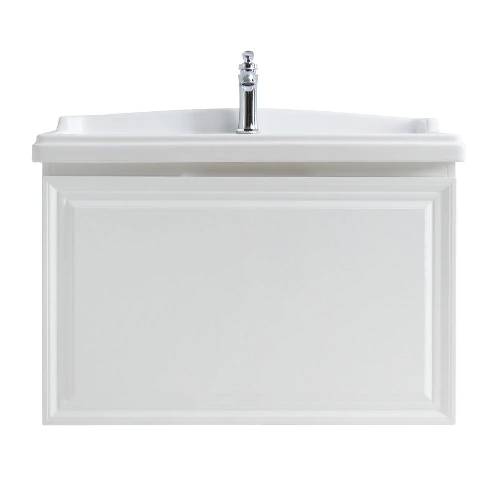 Тумба под раковину CEZARES GIUBILEO-800-1C-SO-BL Bianco Lucido 800x450 подвесная Тумба под раковину CEZARES GIUBILEO-800-1C-SO-BL Bianco Lucido 800x450 подвесная