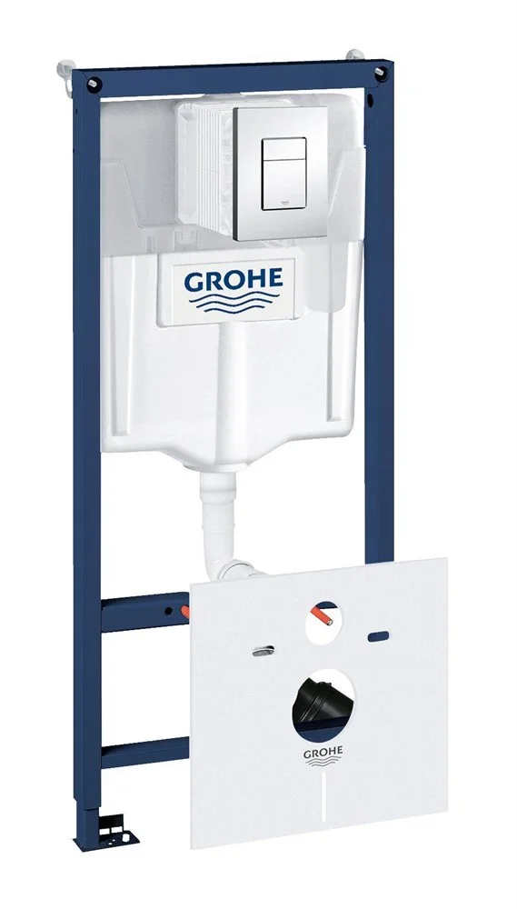 Инсталляция для унитаза GROHE Rapid SL (38827000) с панелью смыва 5 в 1 Инсталляция для унитаза GROHE Rapid SL (38827000) с панелью смыва 5 в 1