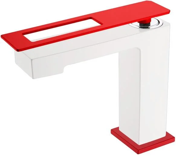 Смеситель для раковины Boheme WhiteRed 141-WR Смеситель для раковины Boheme WhiteRed 141-WR